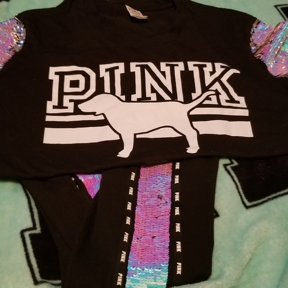 Vs pink sequin - Picture 2 of 5